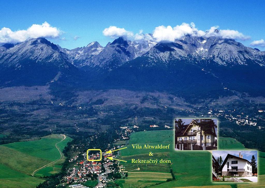 Vila Altwaldorf B&B Vysoke Tatry Stará Lesná Extérieur photo